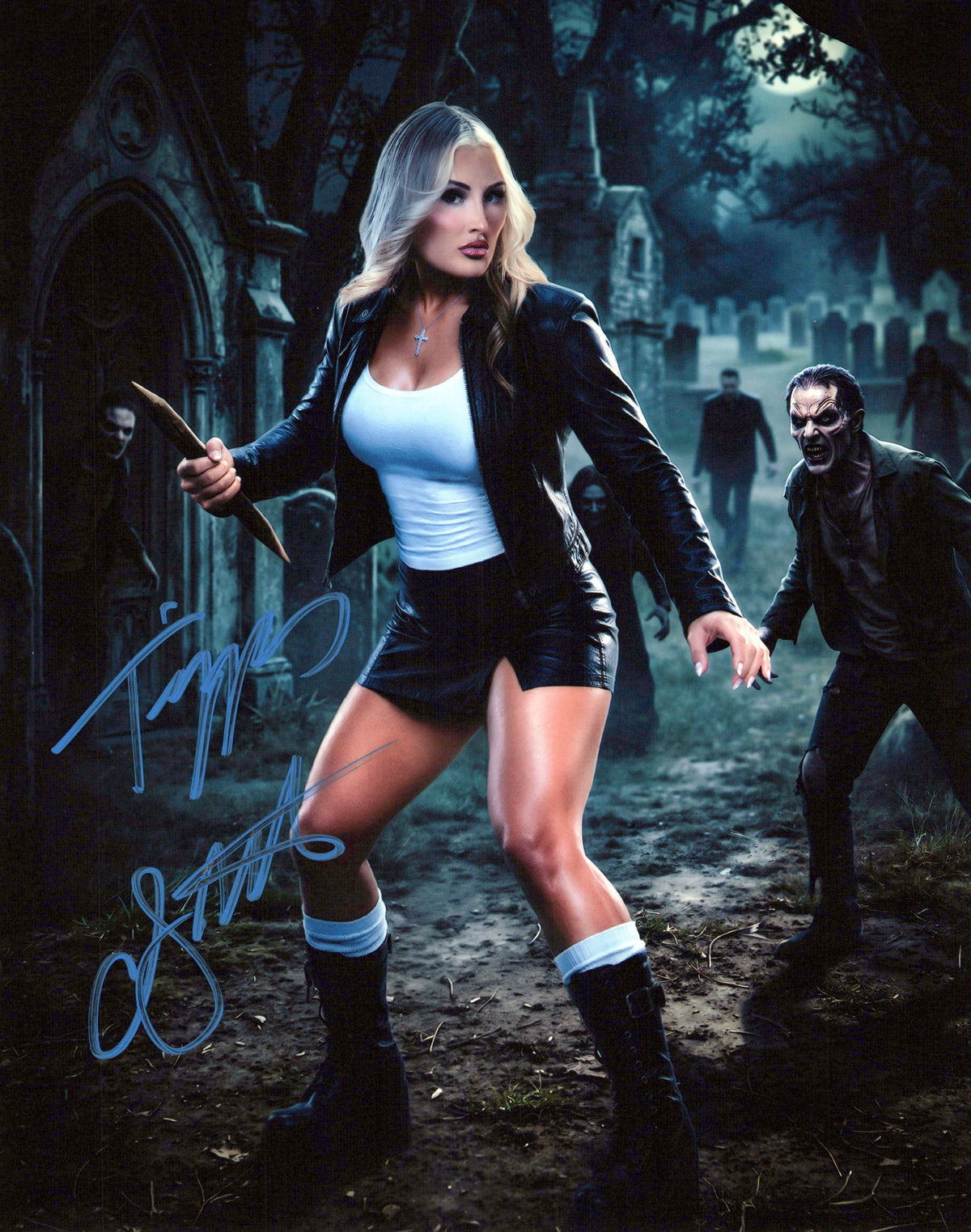 Tiffany Stratton (FUNHOUSE 8x10)  WWE NXT autograph signed photo