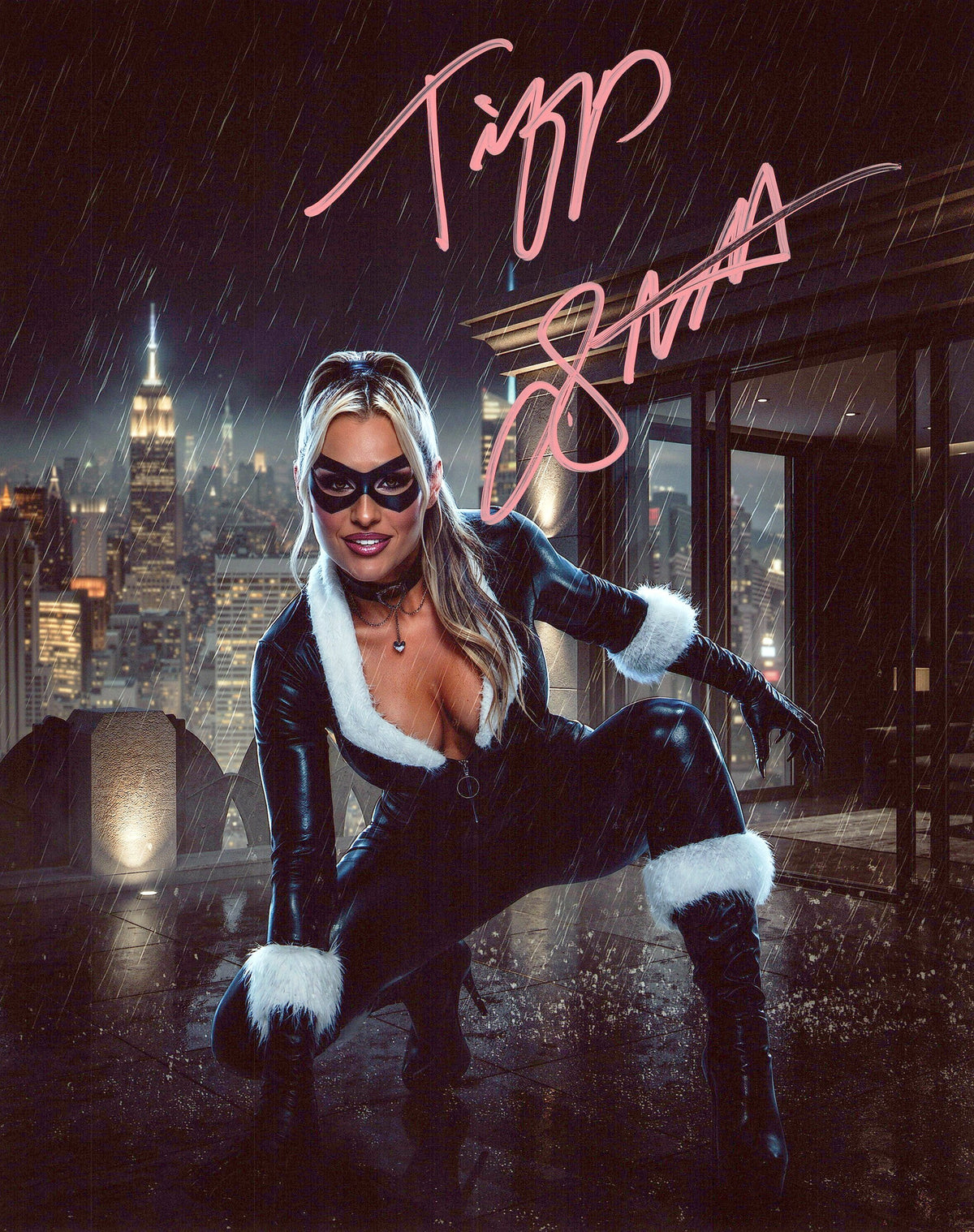 Tiffany Stratton (FUNHOUSE 8x10)  WWE NXT autograph signed photo