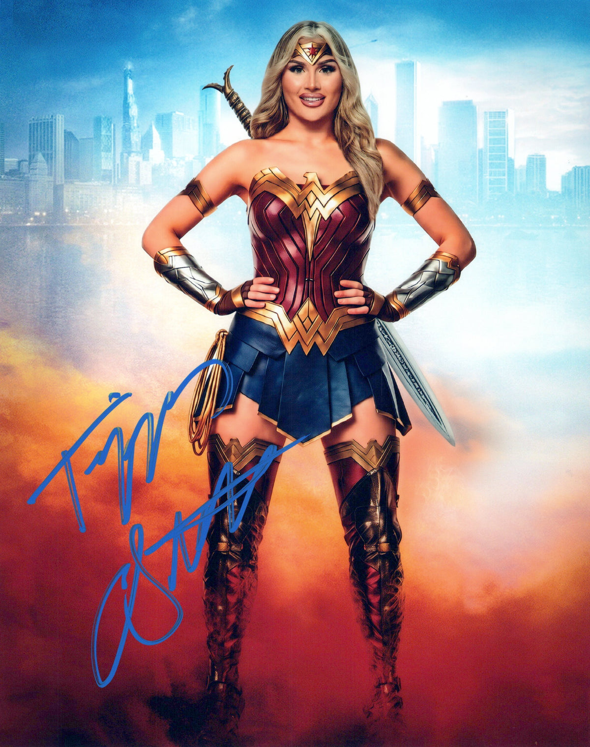 Tiffany Stratton (FUNHOUSE 8x10)  WWE NXT autograph signed photo