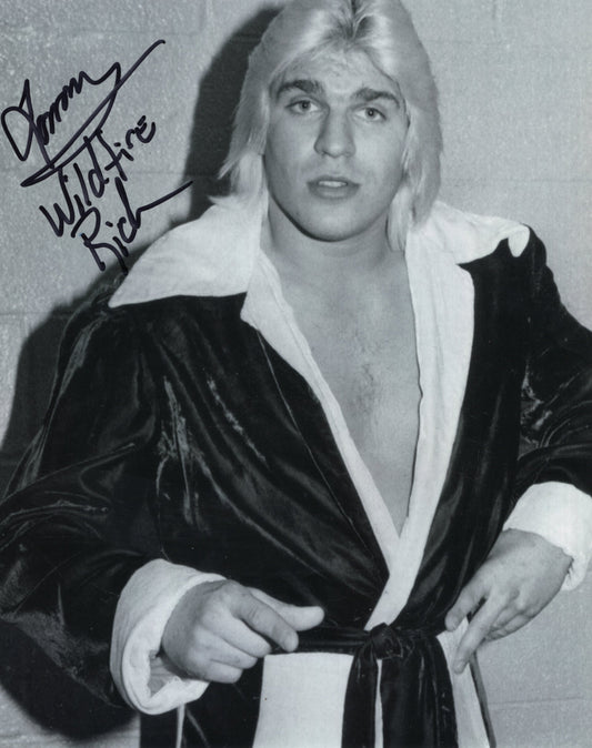 Tommy Wildfire Rich WCW 8x10 photo signed auto autographed