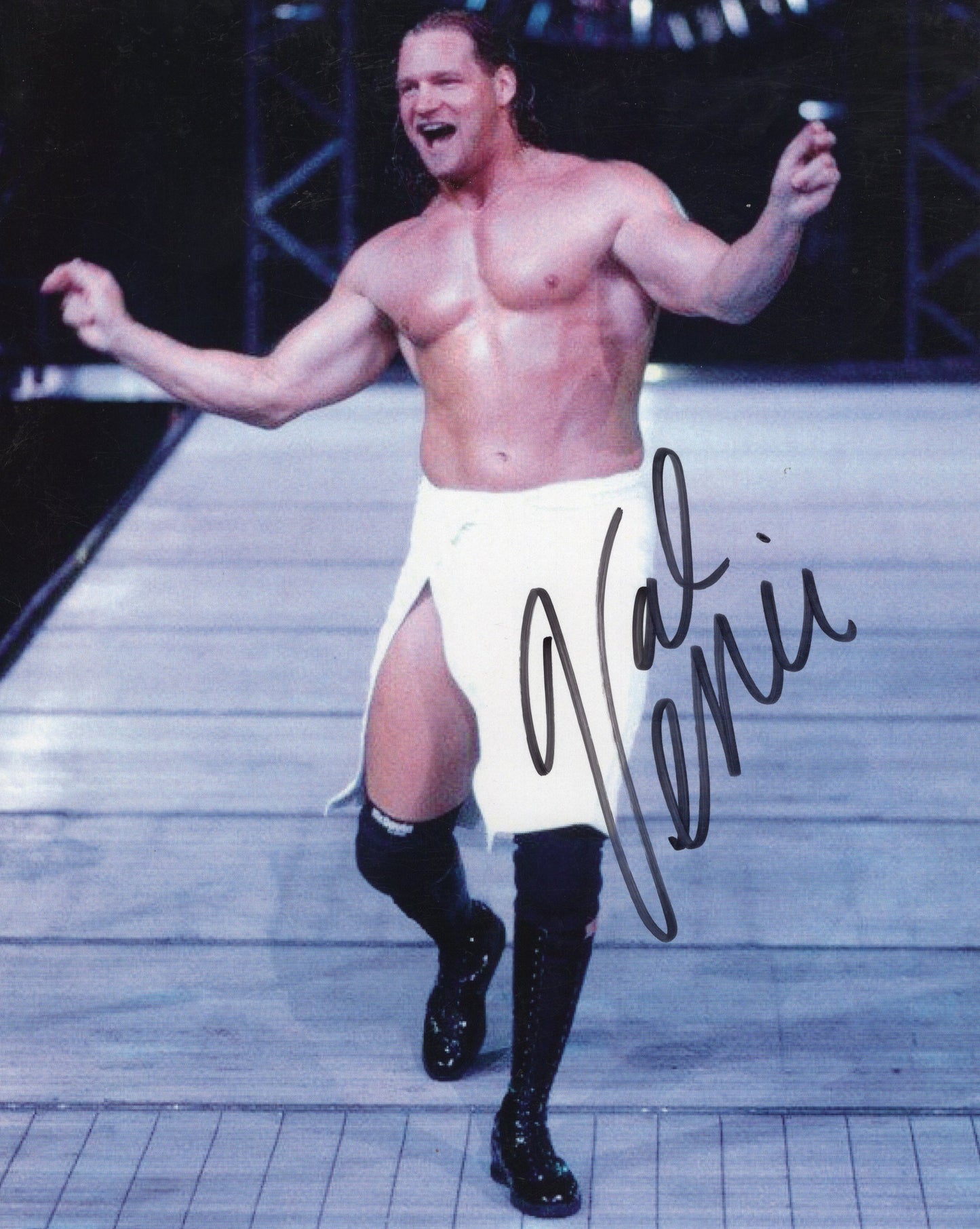 Val Venis 8x10  WWE WWF Impact photo signed auto autographed