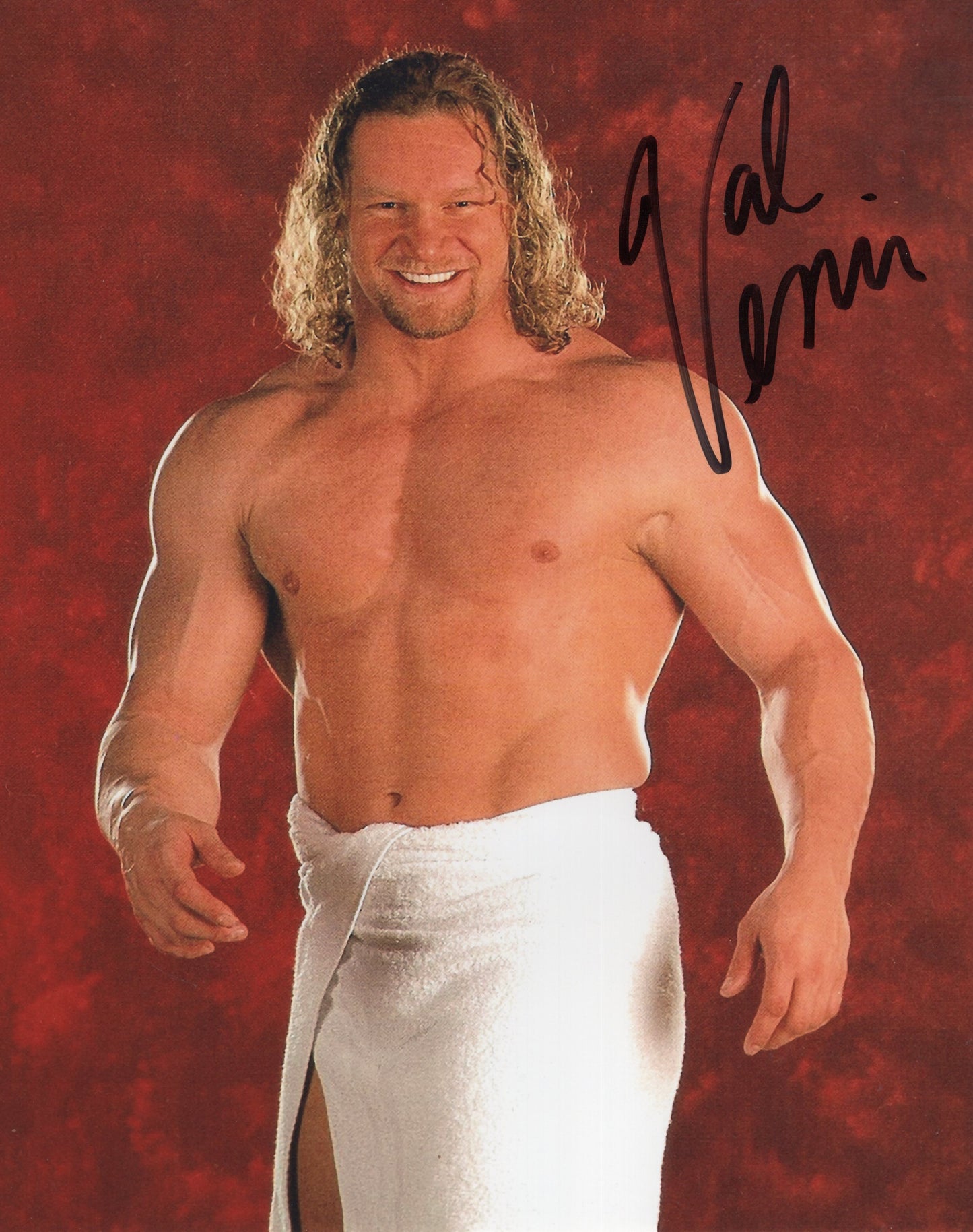 Val Venis 8x10  WWE WWF Impact photo signed auto autographed