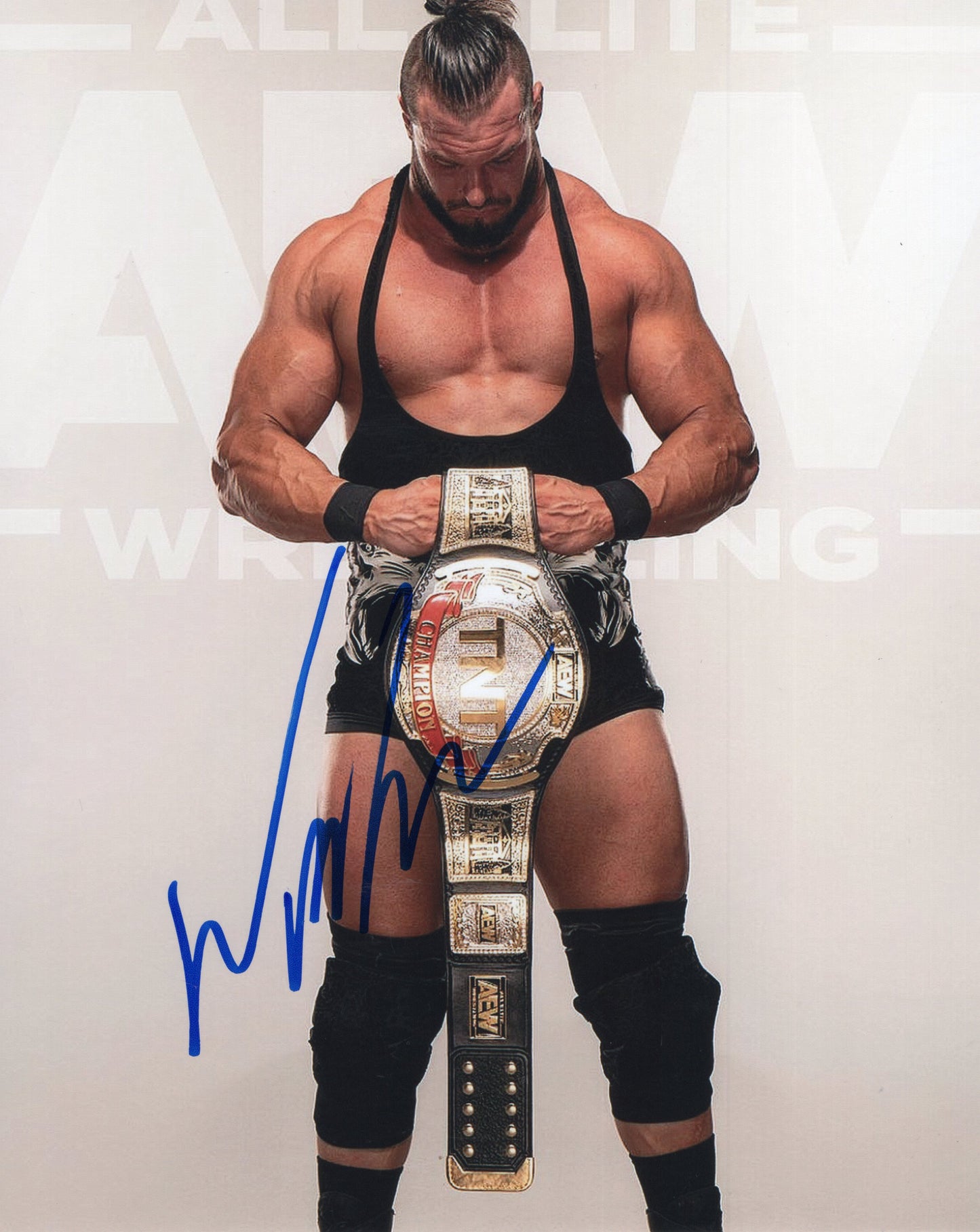 Wardlow (8x10) AEW autograph Signed Photo autographed