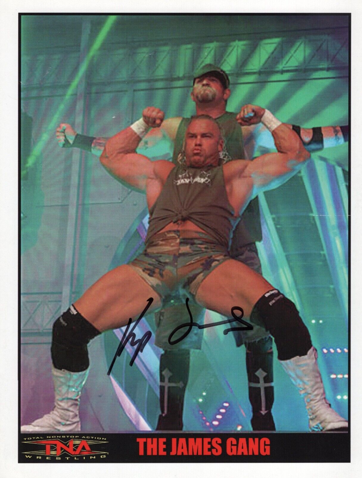 Kip James 8.5x11 signed autographed photo signed auto autographed