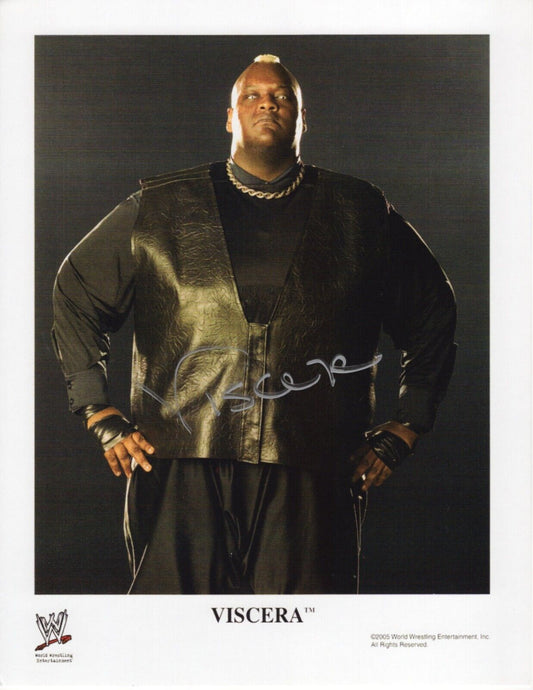 Viscera (copy promo) 8.5x11 signed autographed photo signed auto autographed