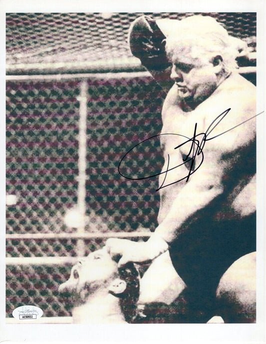 Dusty Rhodes 8.5x11 jsa certed photo signed auto autographed