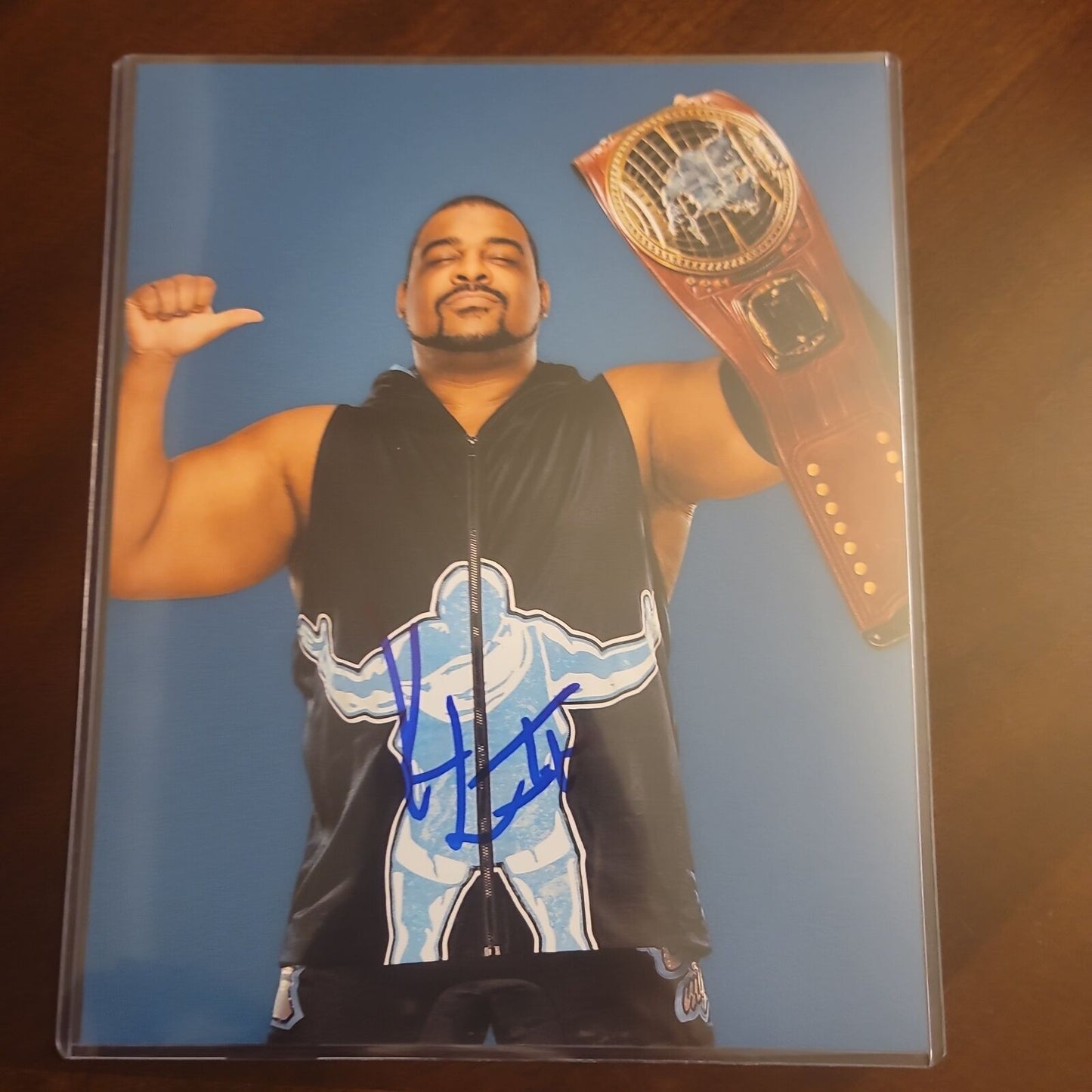 Keith Lee  (8x10) AEW WWE photo signed auto autographed