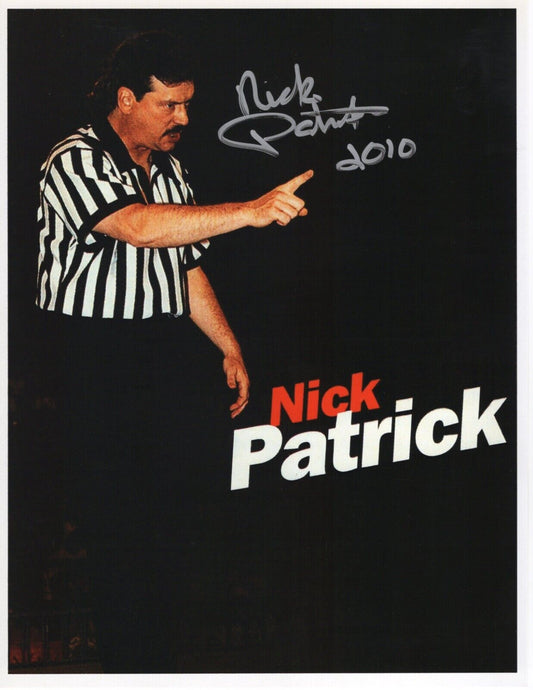 Nick Patrick signed 8.5x11 photo signed auto autographed