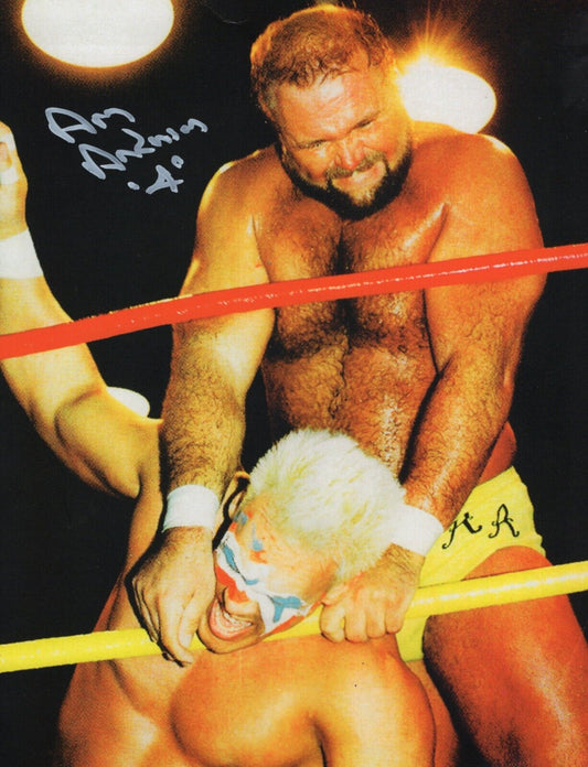 Arn Anderson 8.5x11 photo signed auto autographed