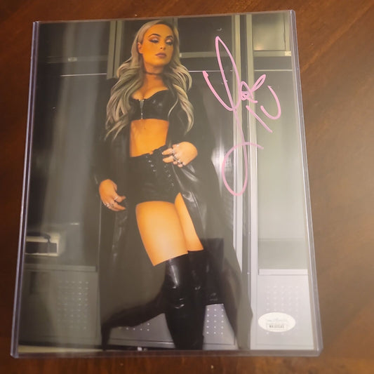 Liv Morgan (metallic 8x10) jsa photo signed auto autographed WWE