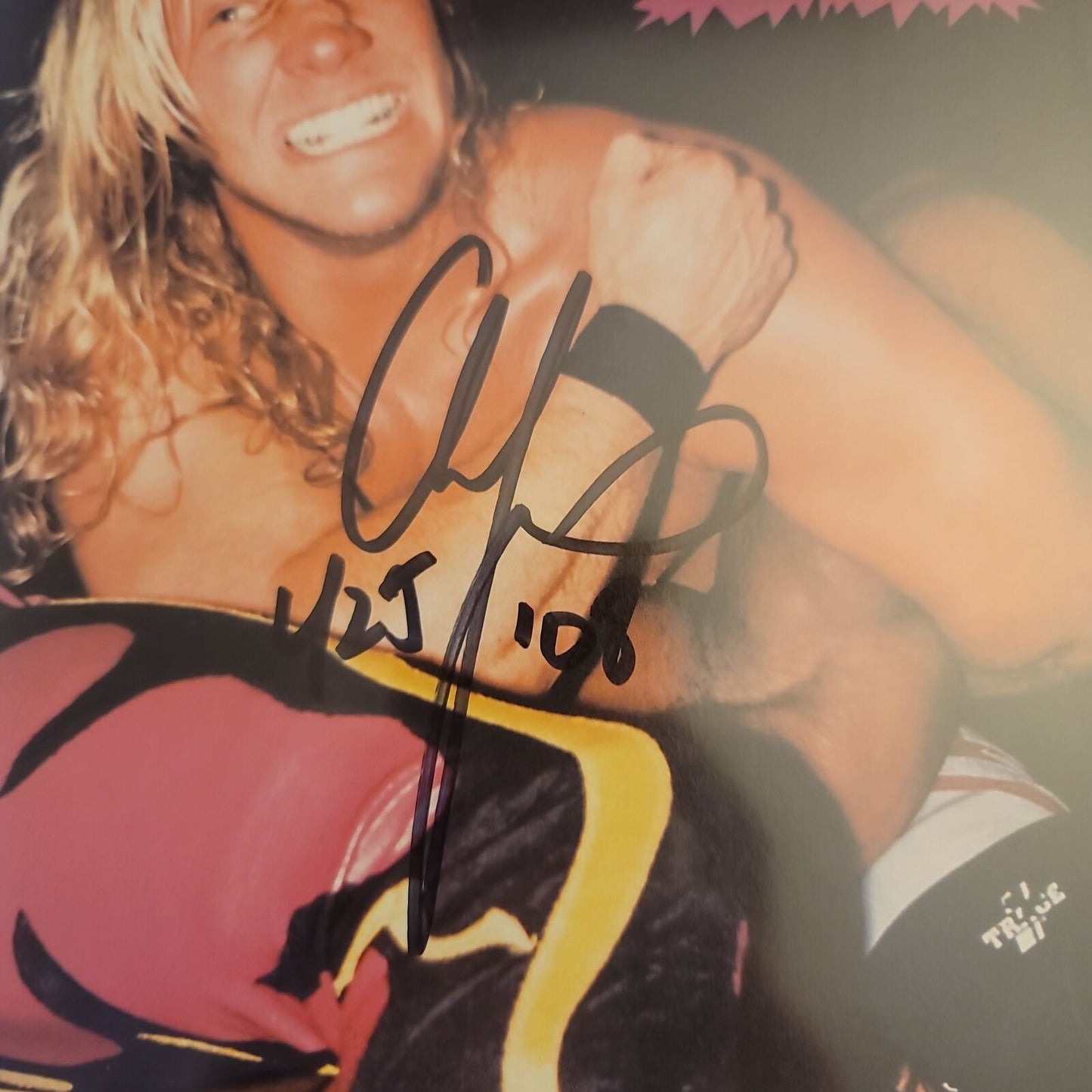 Chris jericho (magazine page) Y2J signed auto autographed