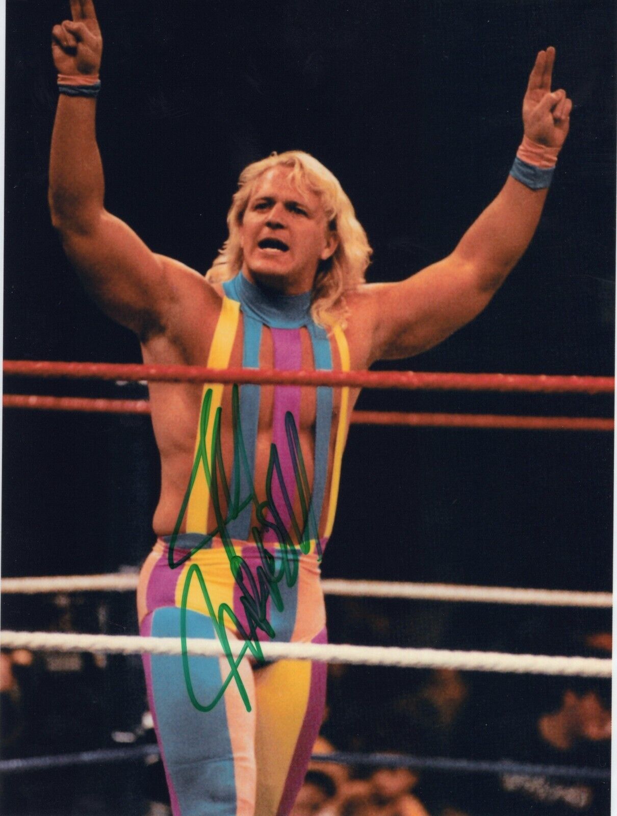 Jeff Jarrett signed 8.5x11 photo signed auto autographed