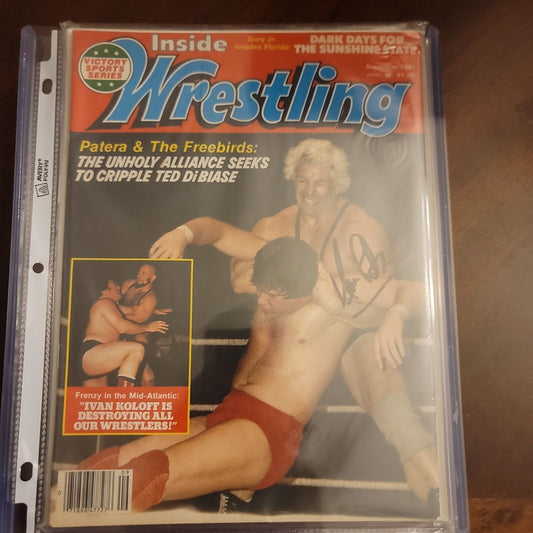 Ken Patera (full magazine) cover signed auto autographed