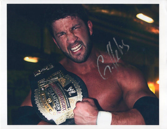 Gregory helms aka hurricane 8 5x11 photo signed auto autographed
