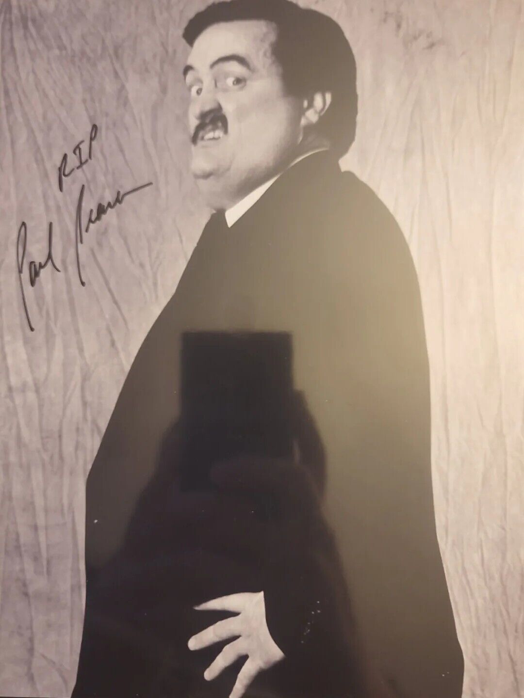 Paul Bearer Signed Inscribed Autographed 8x10 Photo