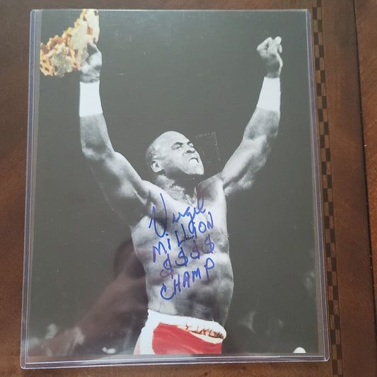 Virgil spotlight WWF (8x10) inscribed photo signed auto autographed