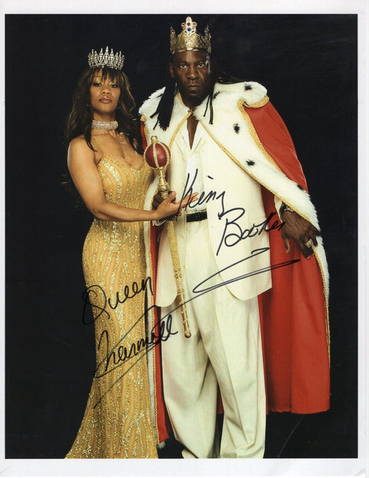 King Booker & Queen Sharmell 8.5x11 photo signed auto autographed