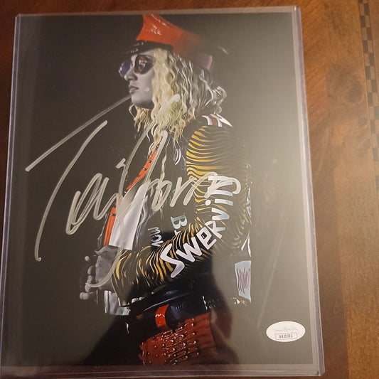 Toni Storm (metallic 8x10) jsa AEW funhouse photo signed auto