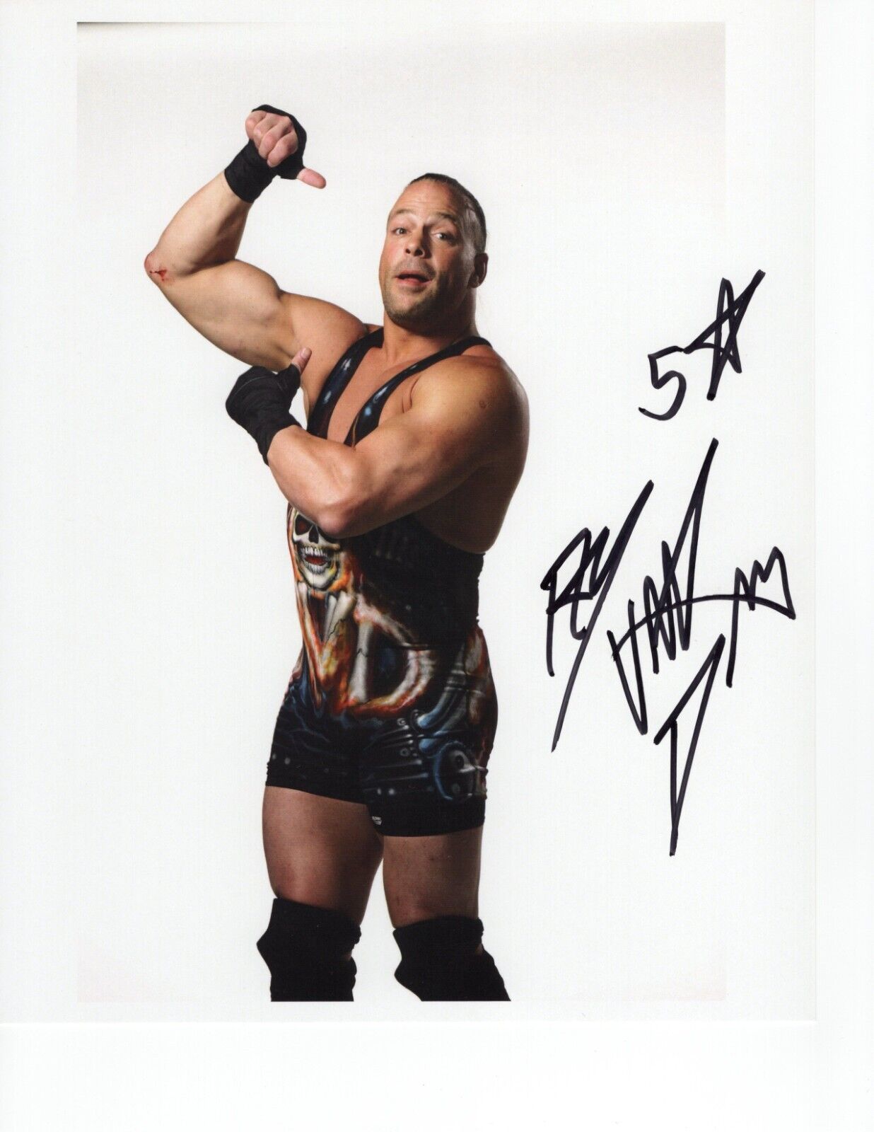 RVD Rob Van Dam 8x10 signed autographed photo signed auto autographed